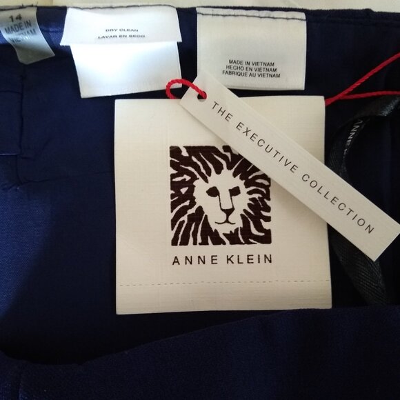 Annie Kline skirt size 14 blue in color NWT - Picture 3 of 3